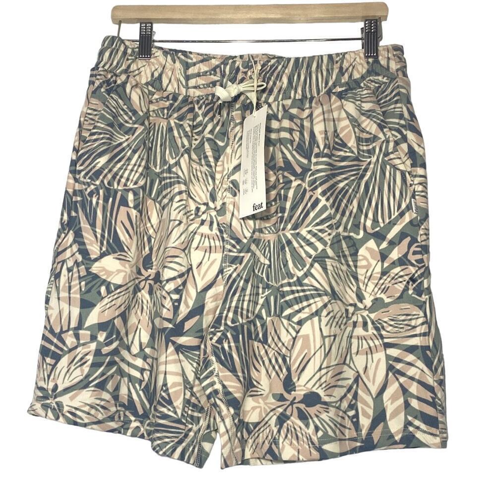 NWT Feat Flow-Tech Roam Short Tropical 4-way stretch men sz L